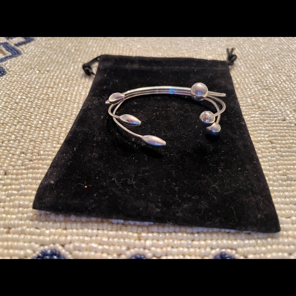 vintage sterling silver cuff bracelet